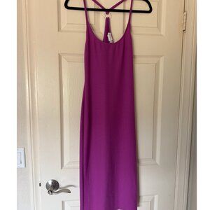 Lovers and Friends Pink/Purple Bodycon Midi Dress